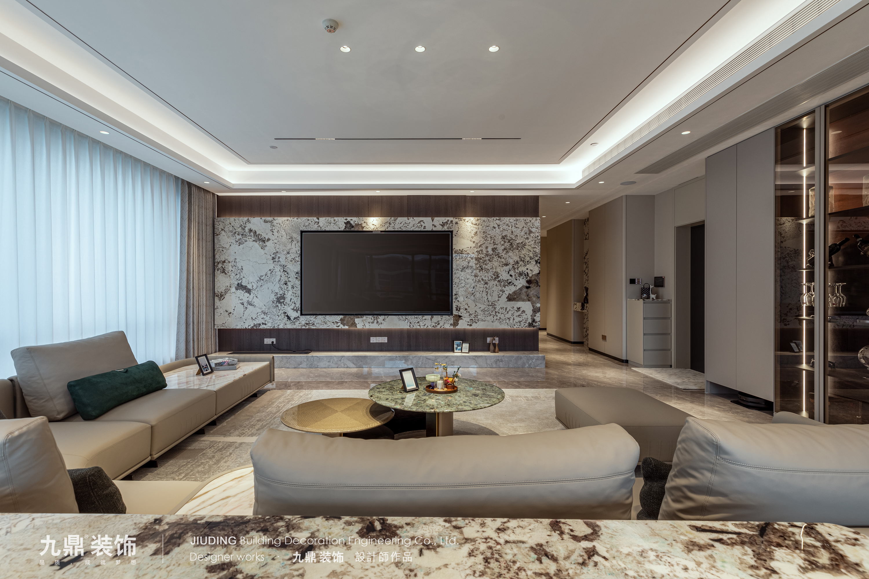 杭州靜江會260㎡意式輕奢案例