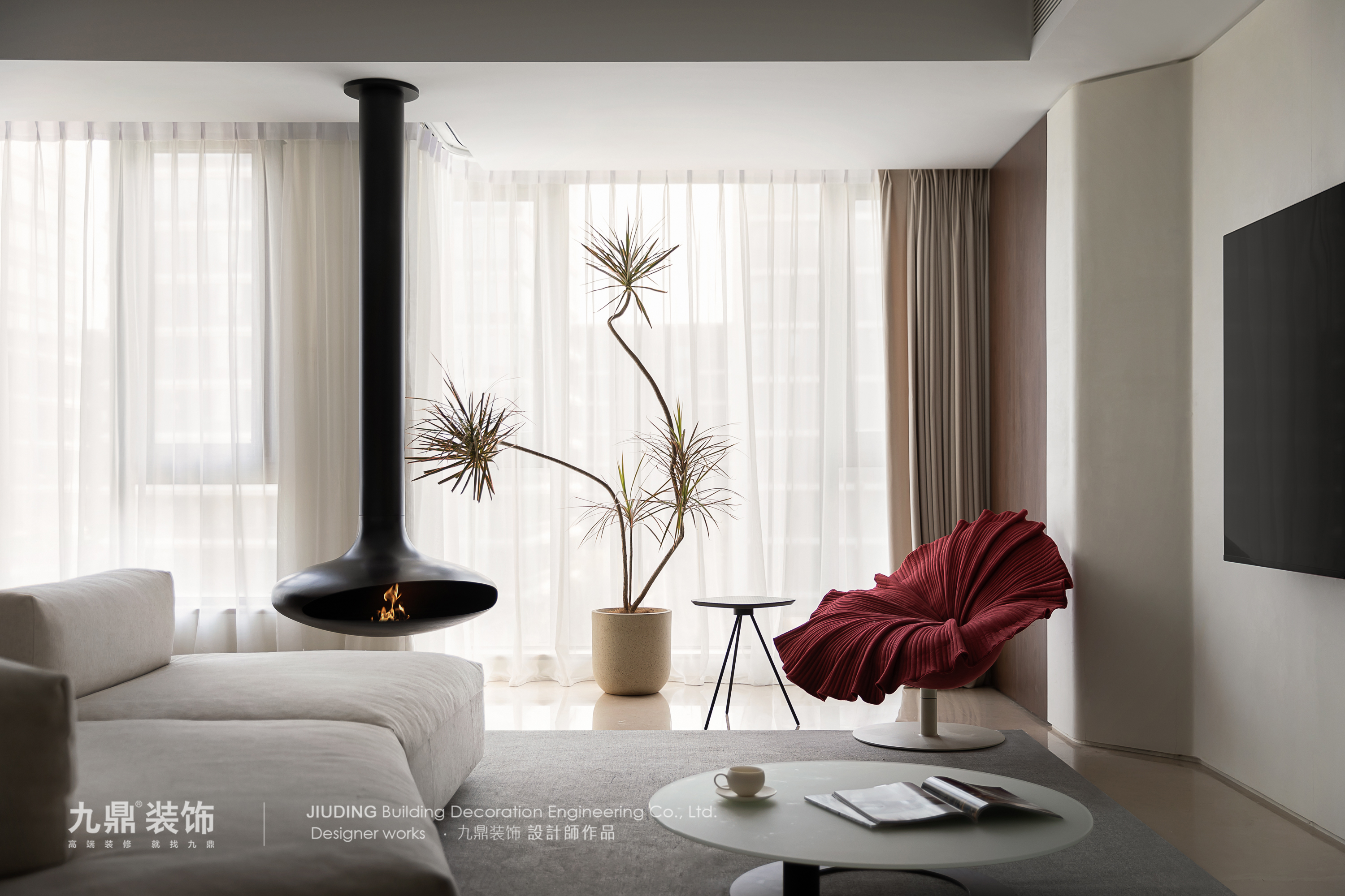 杭州平層150㎡古典現代裝修案例